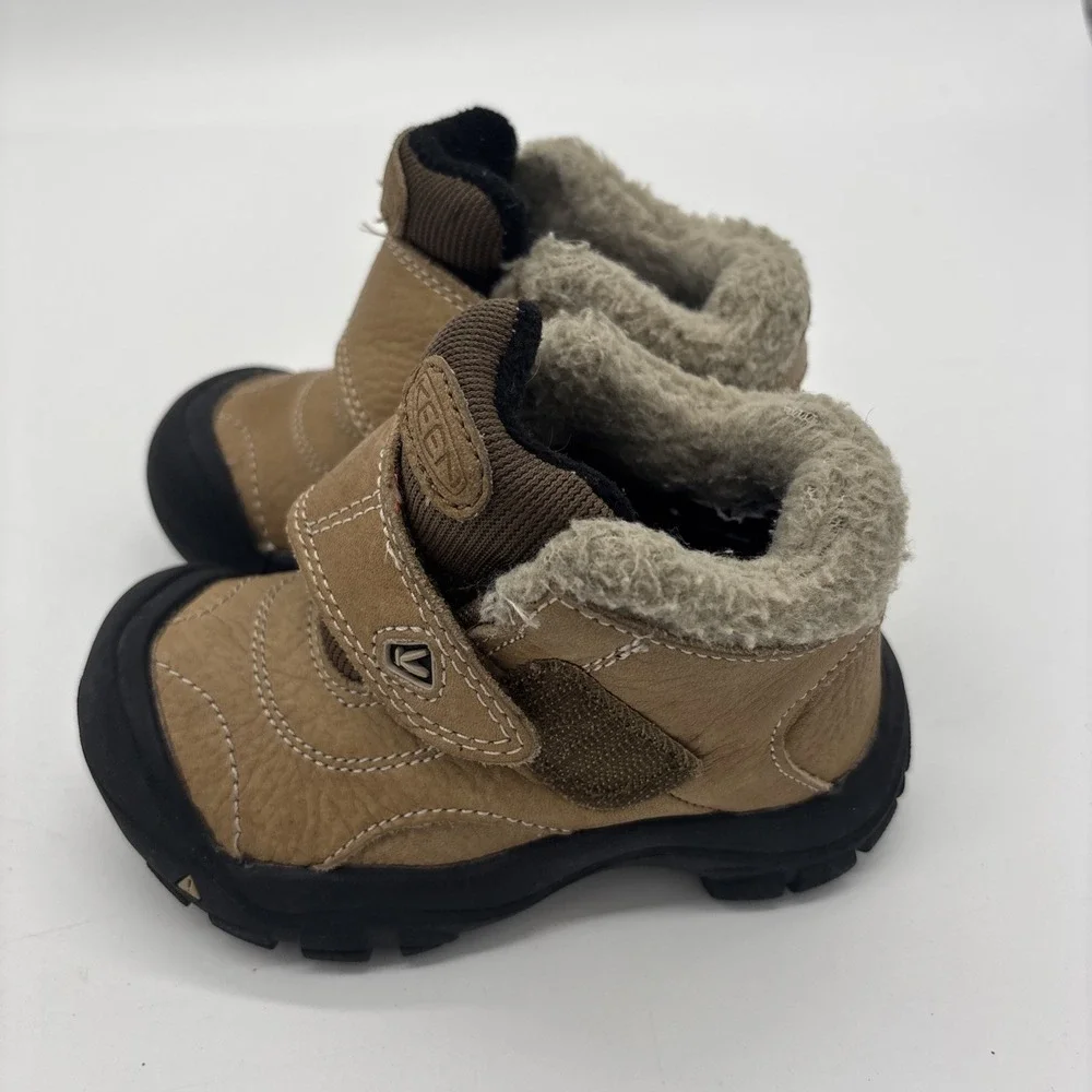 Keen Kids Kooteney Brown Hiking Boots baby Size 8